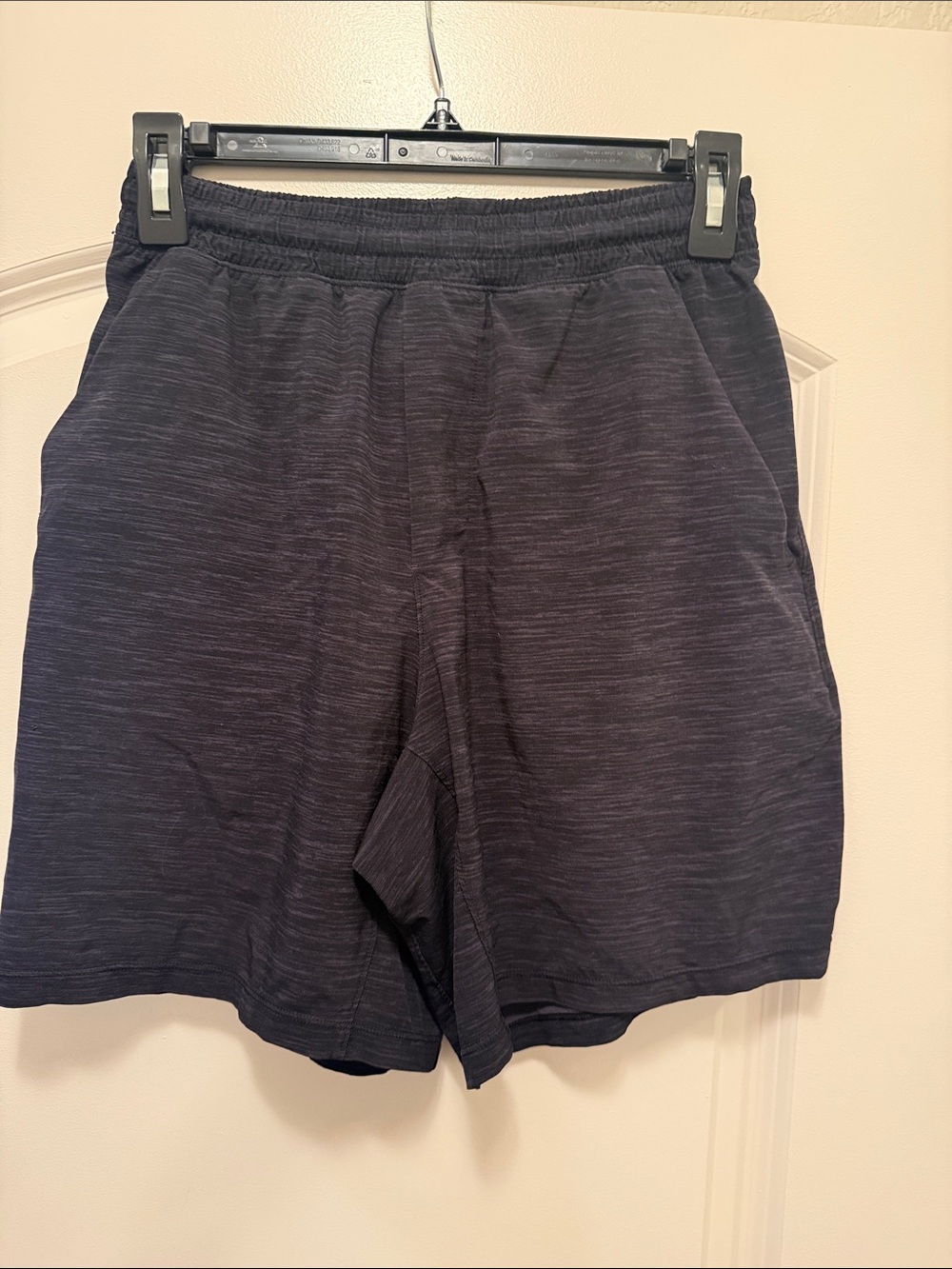 Men's Athletic Shorts - Dark Heather Black